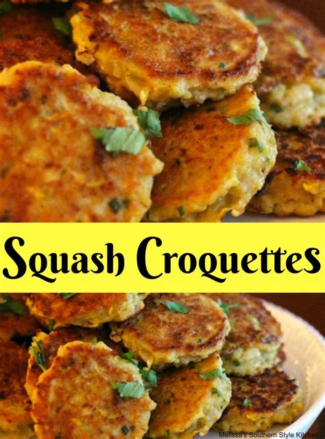 Squash Croquettes 